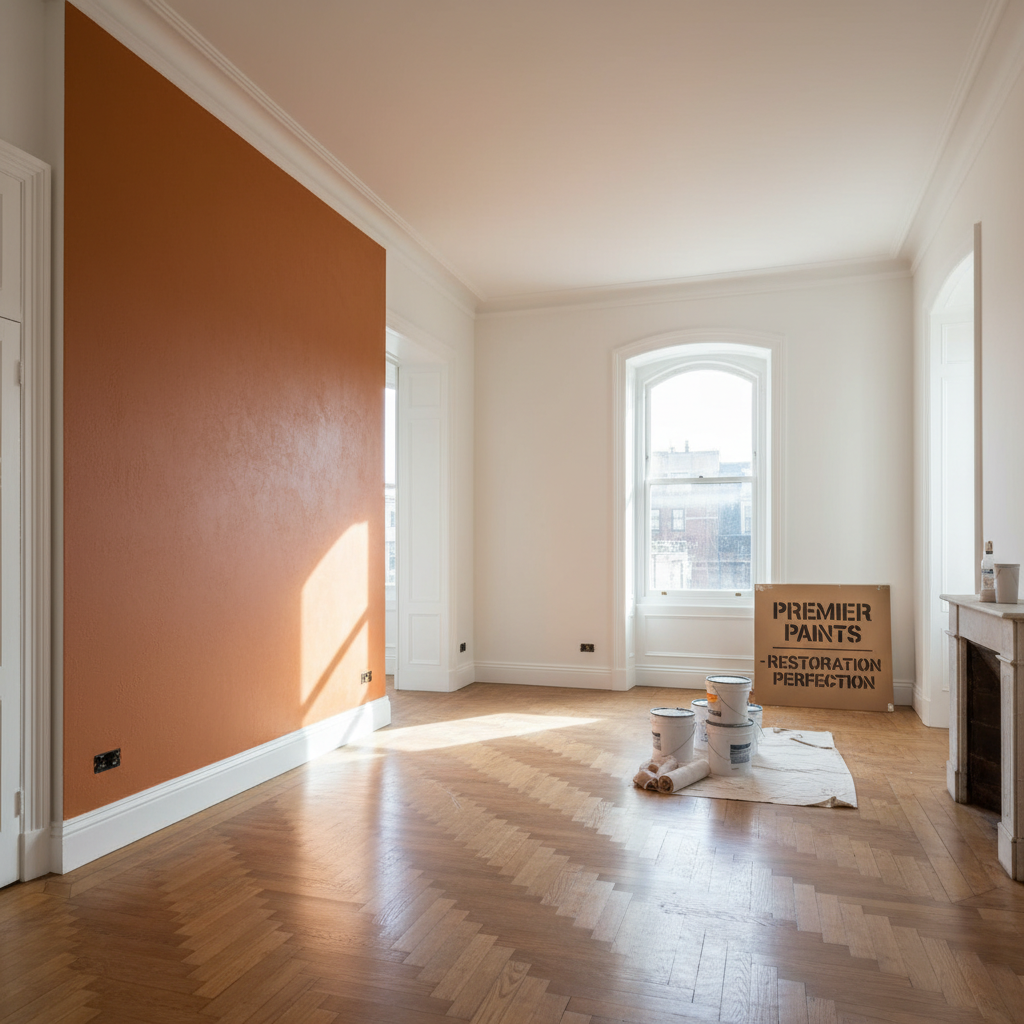 Altbauwohnung mit Akzentwand
